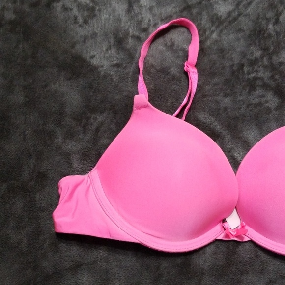 VICTORIA'S SECRET PUSH UP BRA PINK COLOR 34A - Picture 2 of 7